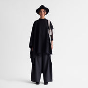 Asymmetrical Cape Dress