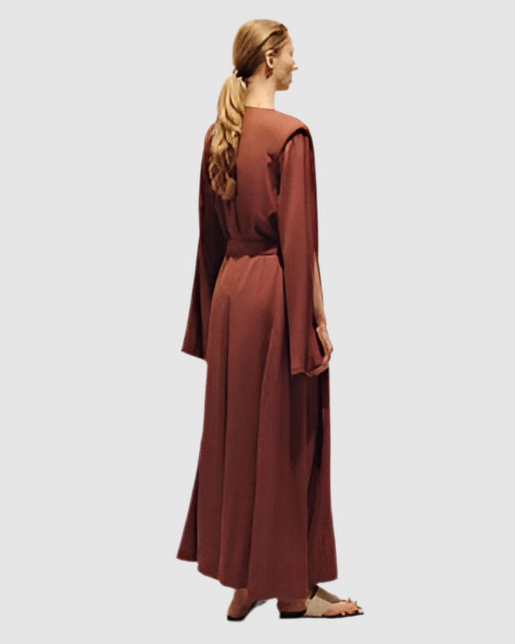 Copper Loose Fitting Dress
