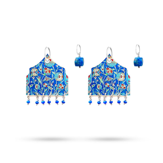 Blue Vaqar Earrings