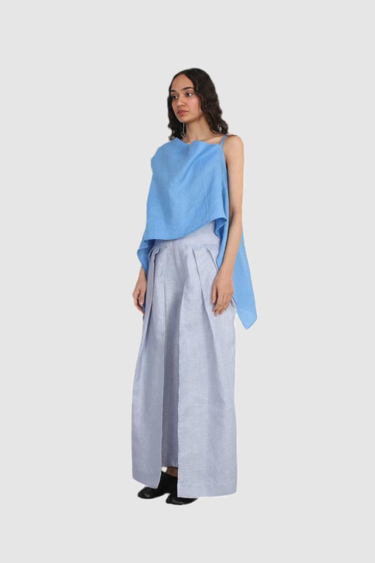 Light Blue linen trouser