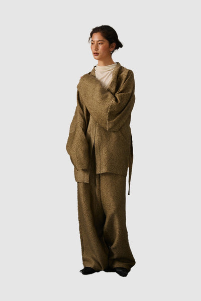 Brown CUN Straight Bog Coat