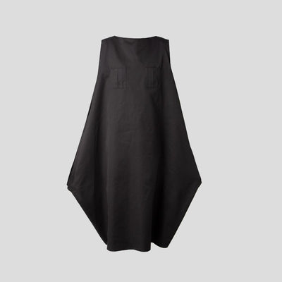 Black Diamond Linen Dress