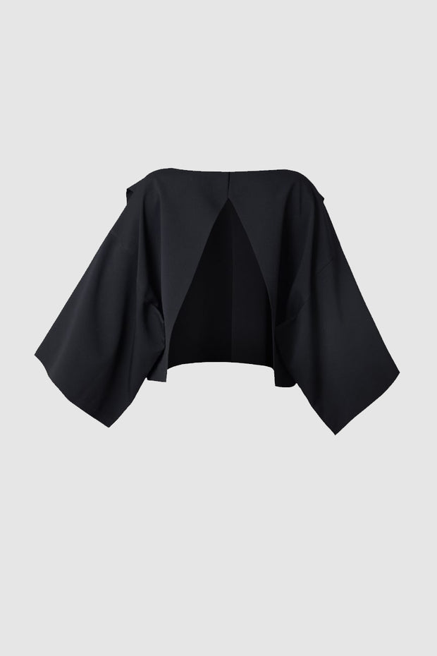 Prim Black Blouse