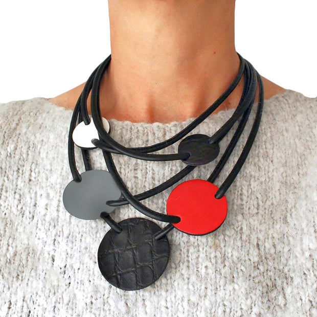 Color Blocking Necklace