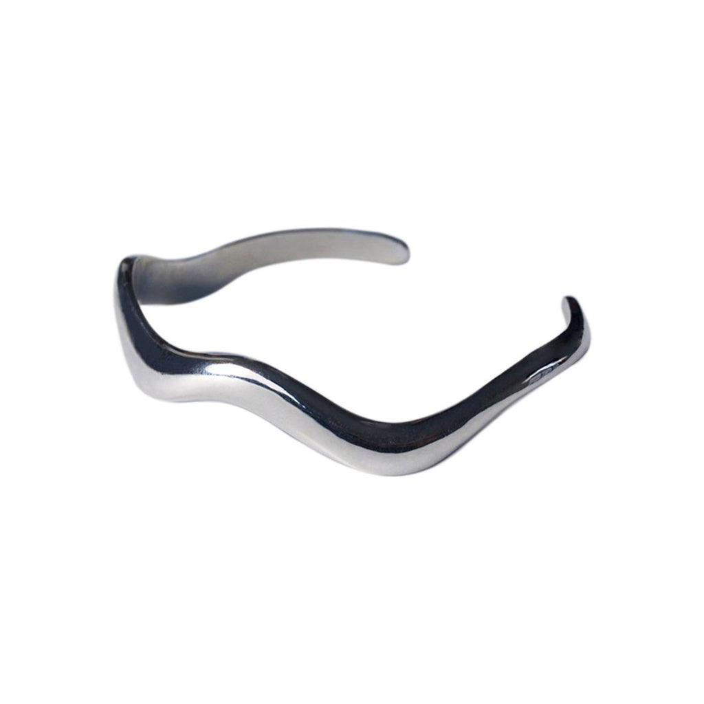 美品 LORO line bangle 01 silver Classic Lover's Knot Silver Tone Bangle | Olivia Burton London