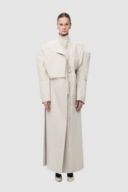 Ecru Trench Coat