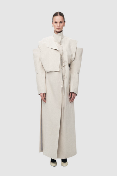 Ecru Trench Coat