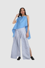 Light Blue linen trouser