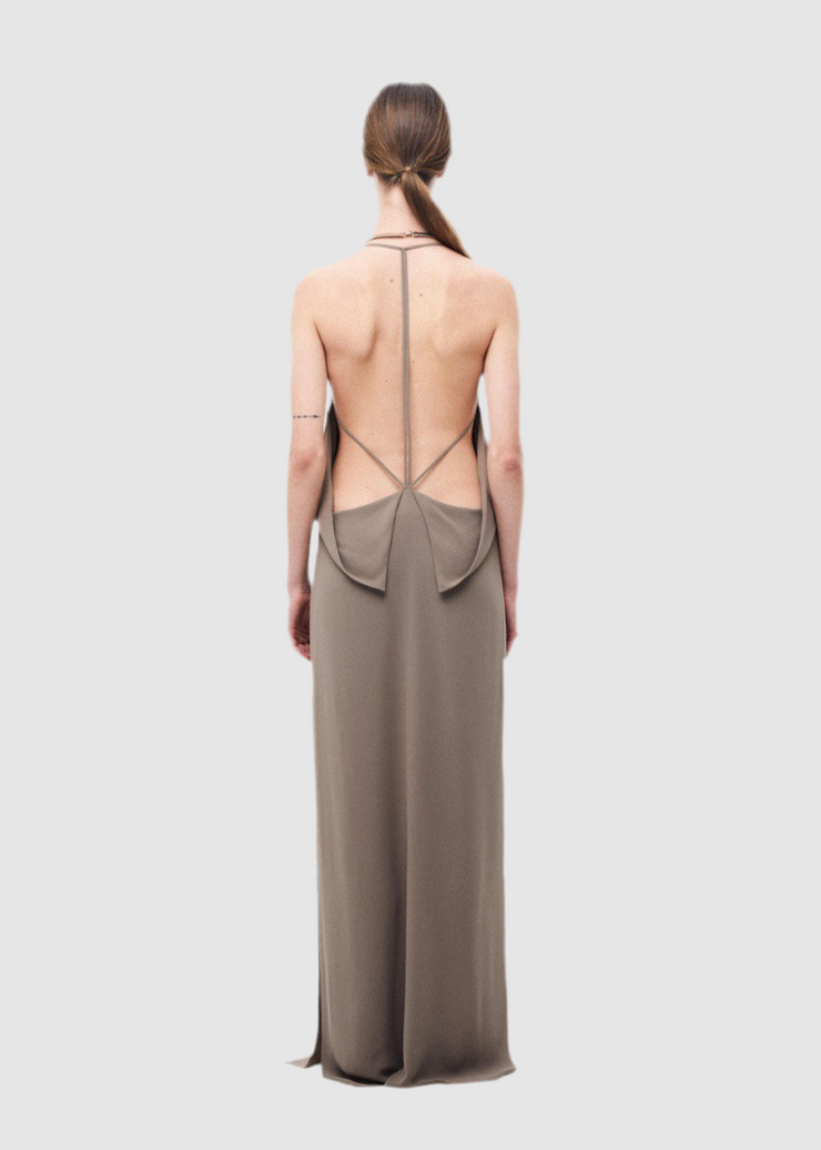 Mocha Strappy Dress