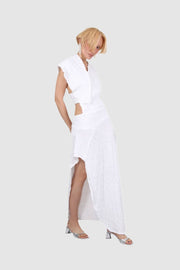 Ethereal Wrap Dress