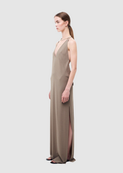 Mocha Strappy Dress