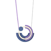 Duet Purple Necklace