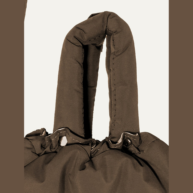 Dolme Puffer Black/Olive Small Bag