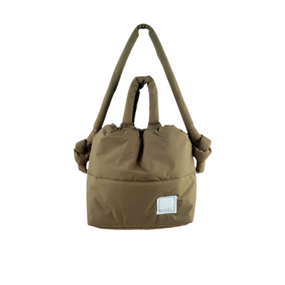 Gumby Puffer Milky/Olive Bag