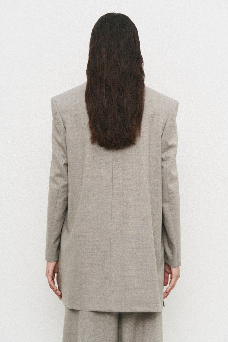 Beige Wool Jacket
