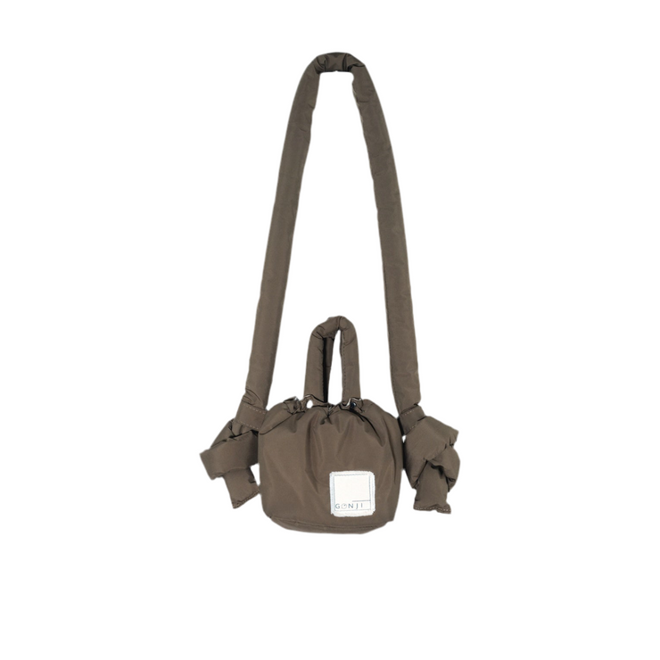 Dolme Puffer Milky/Olive Small Bag