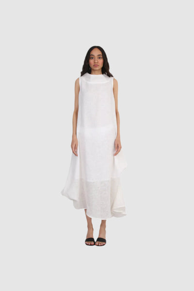 Mist White Dress