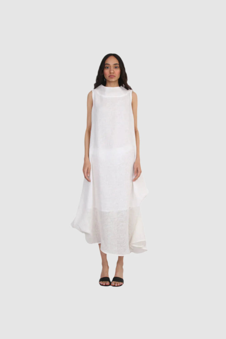 Mist White Dress