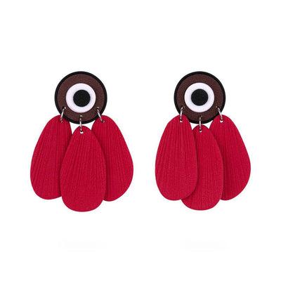 Red Arzhan Earring