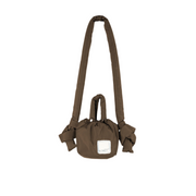 Dolme Puffer Black/Olive Small Bag