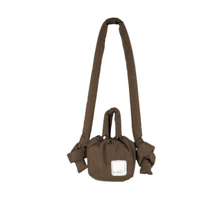 Dolme Puffer Black/Olive Small Bag