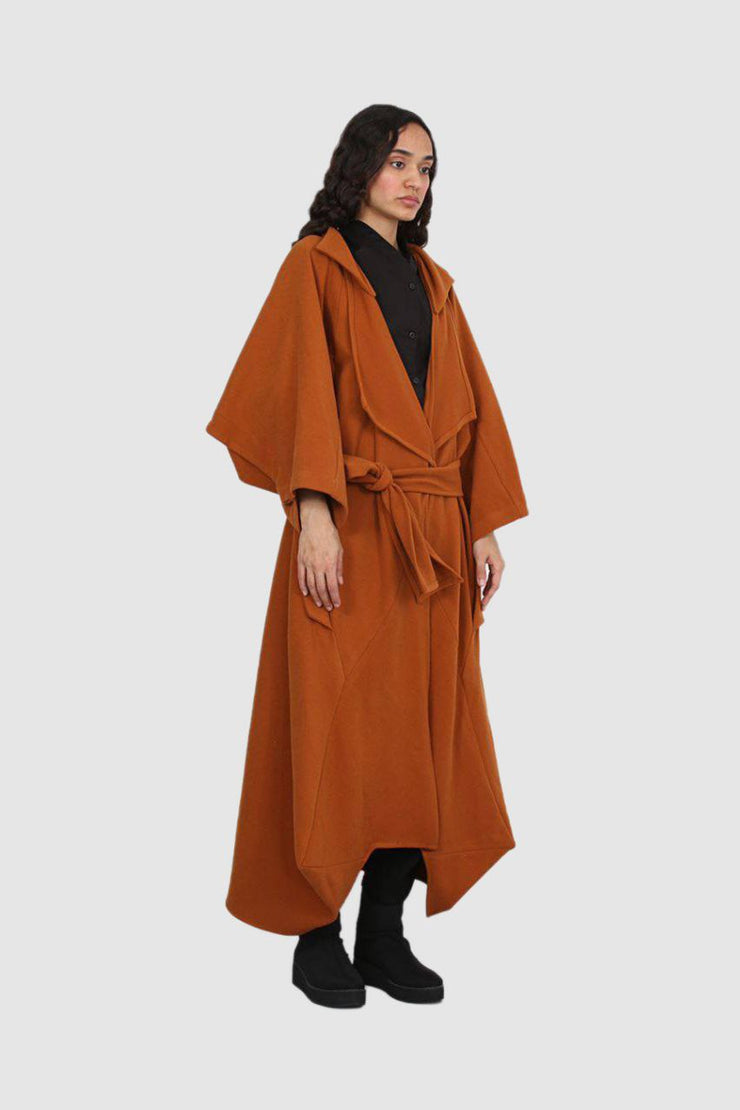 Camel Wool Overcoat