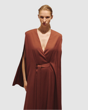 Copper Loose Fitting Dress