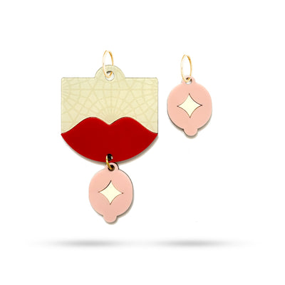 Amootia Cream Earrings