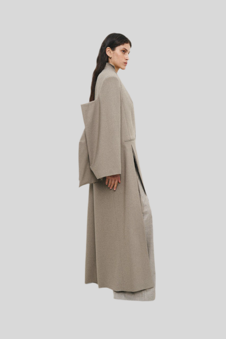 Olive Trench Jacket