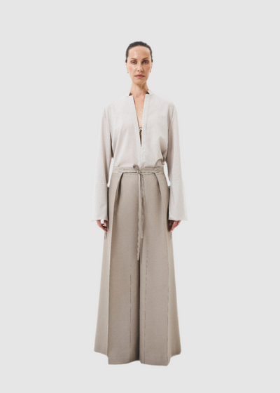 Ecru Hakama Pants
