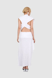 Ethereal Wrap Dress
