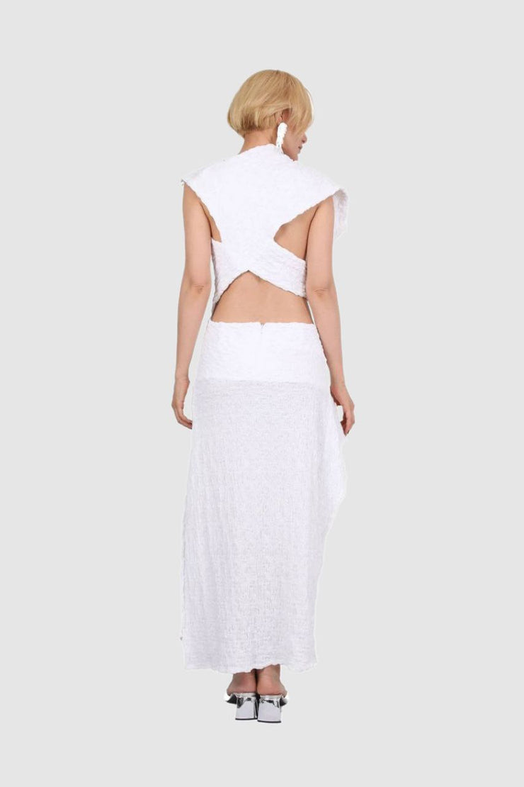 Ethereal Wrap Dress