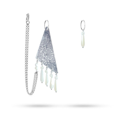 Delara Silver Earring