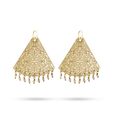 Lida Gold Earring