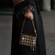 Vosha Gold Clutch
