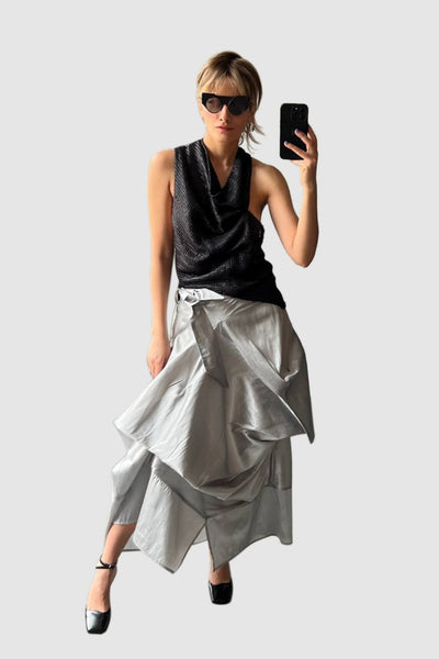 Silver skirt