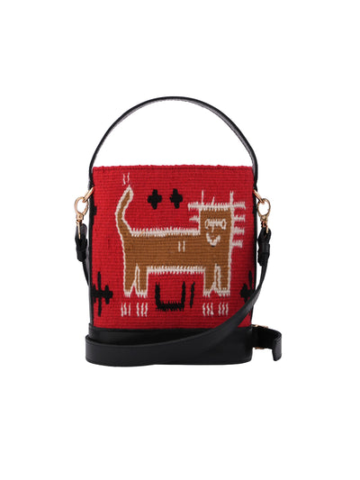 Red Shirzan Handbag (small)