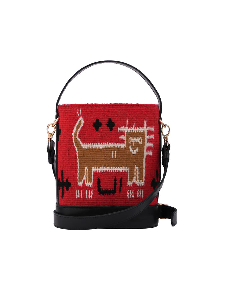 Red Shirzan Handbag (small)