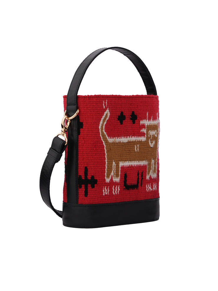 Red Shirzan Handbag (small)