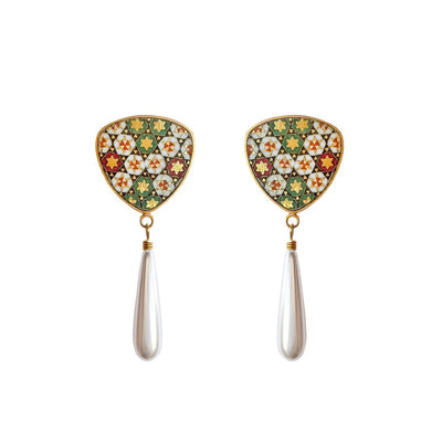 Flower Drop 2 Earrings