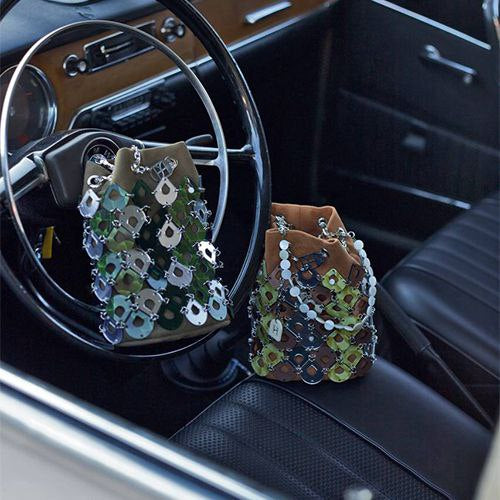 Helia Coral Green Bag