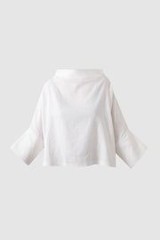 White Square Blouse