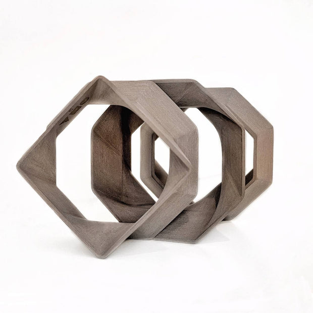 Carbon C Bronze Bangles