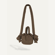 Dolme Puffer Black/Olive Small Bag