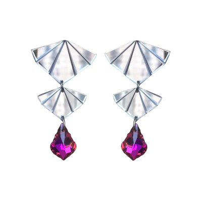 Ray Double Earrings