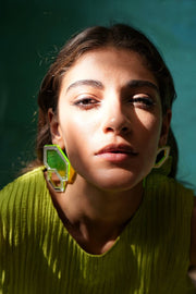 Hexa 2 Reverse Earrings