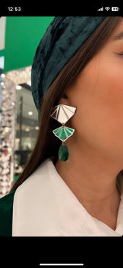 Ray Double Earrings