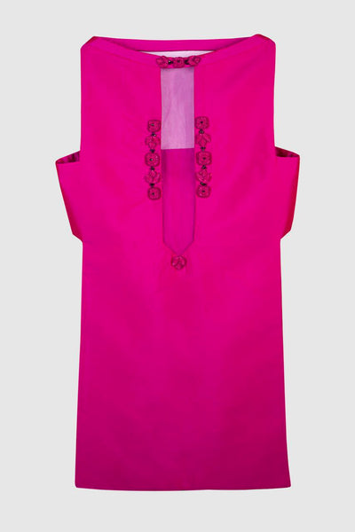Pink Sermeh Embroidery Top