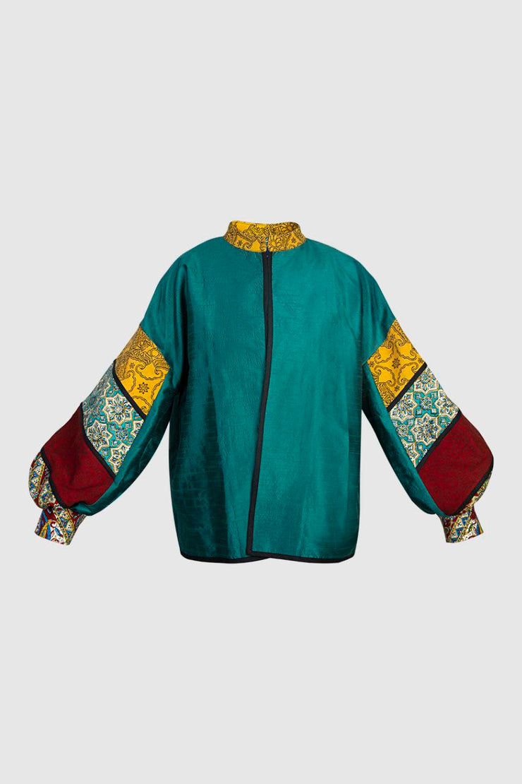 Batwing Green Coat