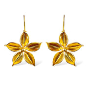 Gold Flower Earring